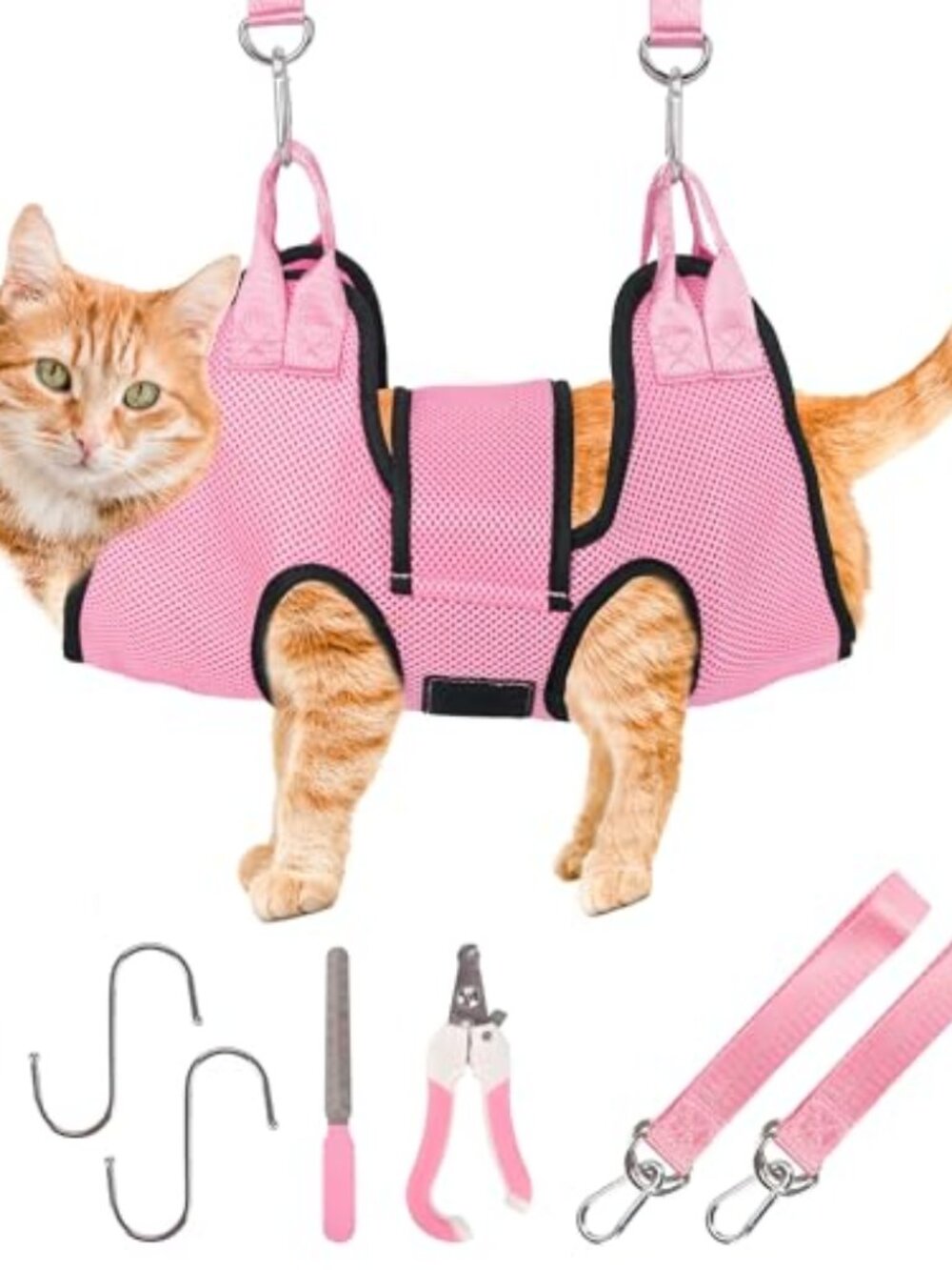 Cat Grooming Hammock Kit